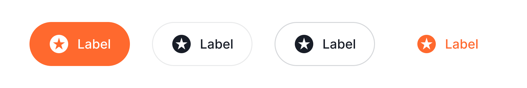 Buttons, Material 3